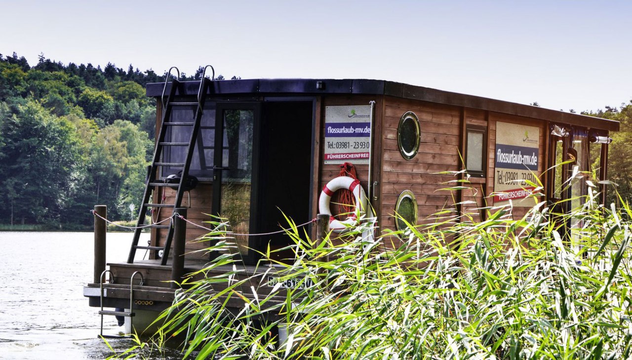 D7 in het riet, © Flossurlaub MV