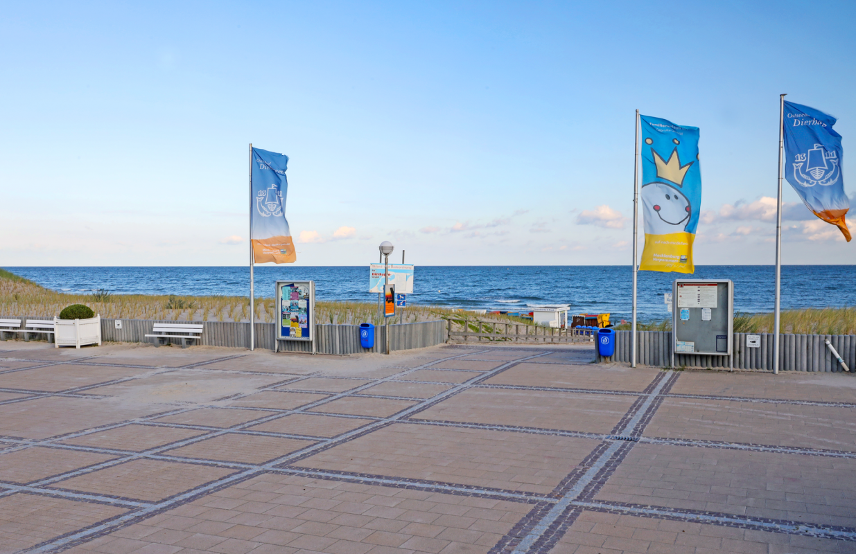 Plateau kustplaats aan de Oostzee Dierhagen // &copy; TMV/Gohlke