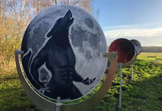 ... viel Wissenswertes rund um den Mond // &copy; Mecklenburger ParkLand