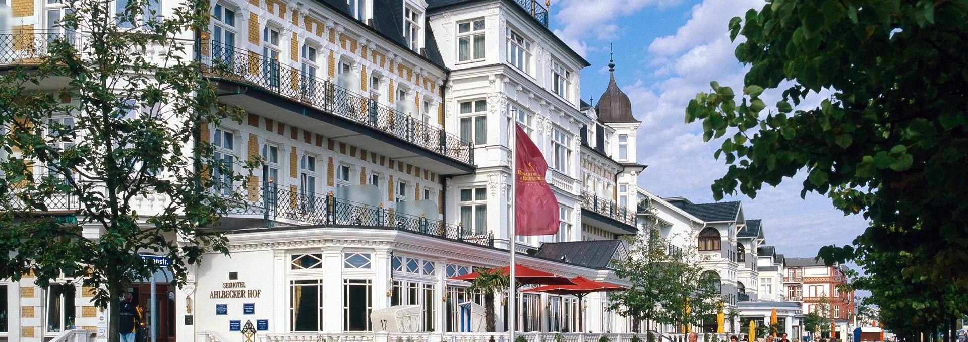 Architektura spa w nadmorskim kurorcie Ahlbeck // &copy; MV-T/Grundner