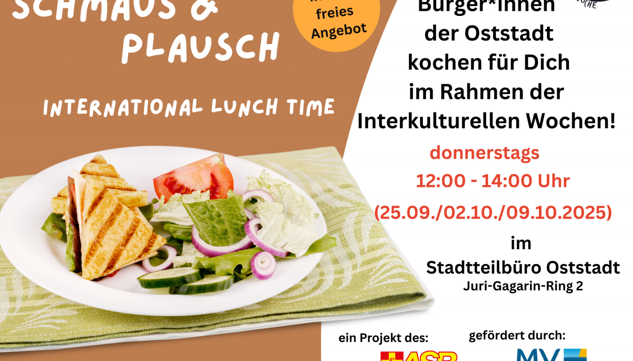 International lunch time - IKW 2025, © ASB RV MSE e. V.