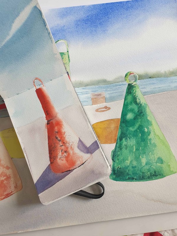 Buoys example picture // &copy; Kristin Tessen