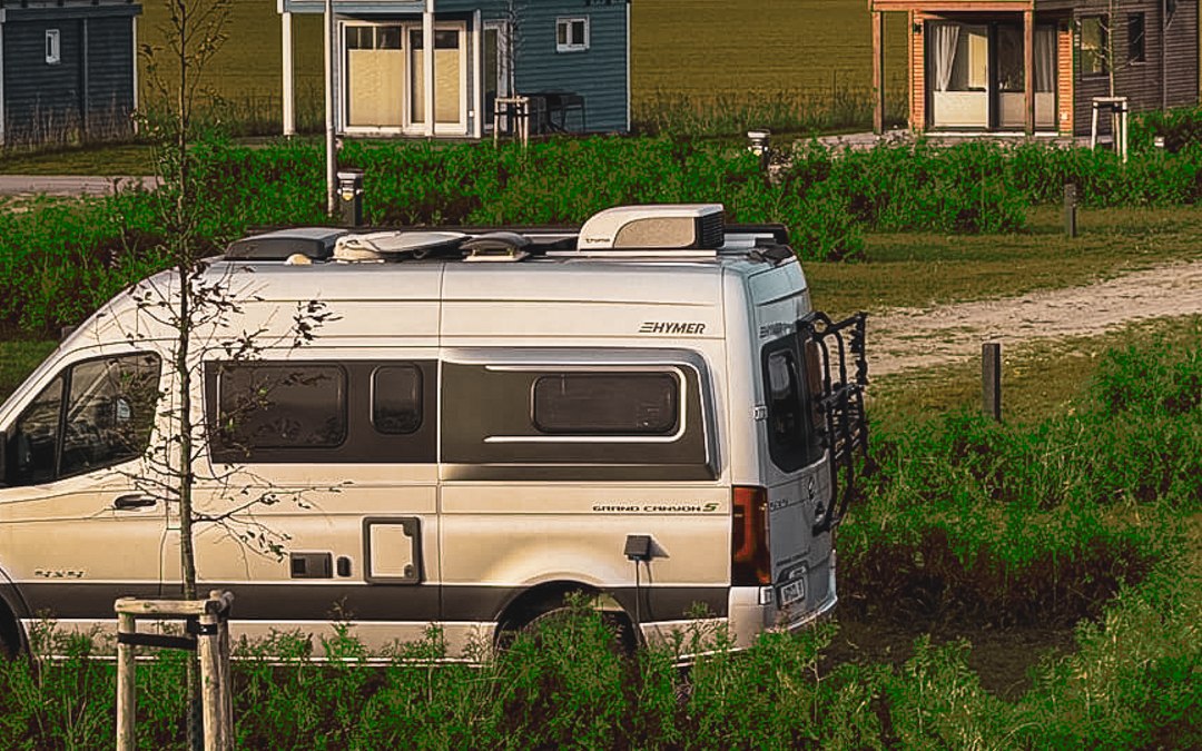 Kampeerplaatsen en tiny houses bij Prima Camping Resort Boddenblick, © Prima Camping Resort Boddenblick