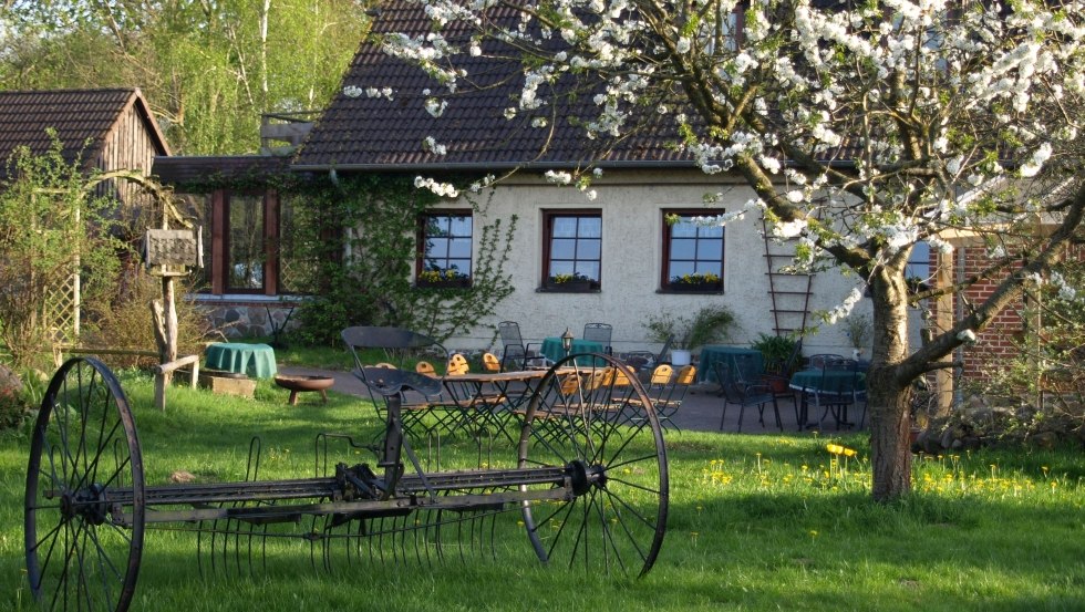 Buitenaanzicht van de boerderij, © Luise Beaumont