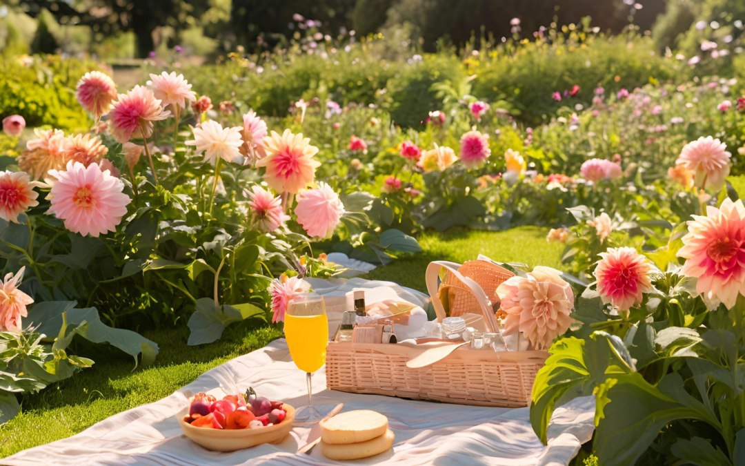 Picknick in de dahliatuin, © Canva