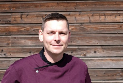 Portret Lars Kohlhagen - chef-kok van restaurant Oberdeck in Wismar