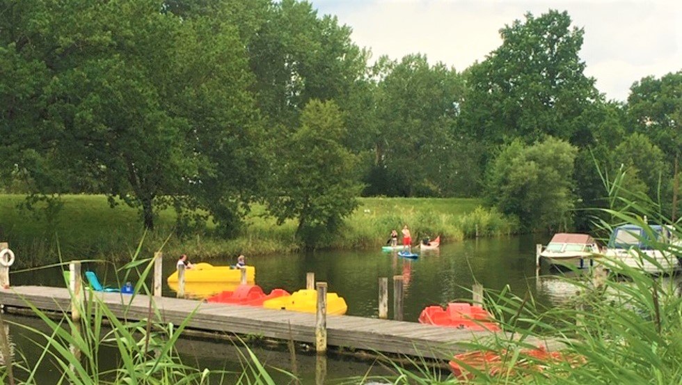 Zanderij verhuur, © WasserWanderZentrum Dömitz