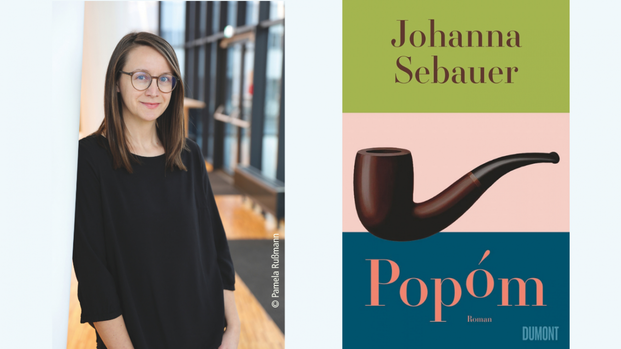 De auteur en de boekomslag worden afgebeeld. // © Buch: DuMont Buchverlag, Autorin: Pamela Rußmann De auteur en de boekomslag worden afgebeeld. // © Buch: DuMont Buchverlag, Autorin: Pamela Rußmann