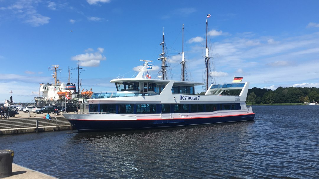 Underway with Captain Olaf Schütt on the flagship "Rostocker 7"., © Rostocker Flotte/Olaf Schütt