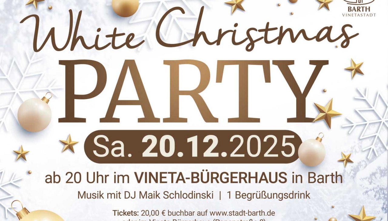 White Christmas Party, © Stadt Barth White Christmas Party, © Stadt Barth