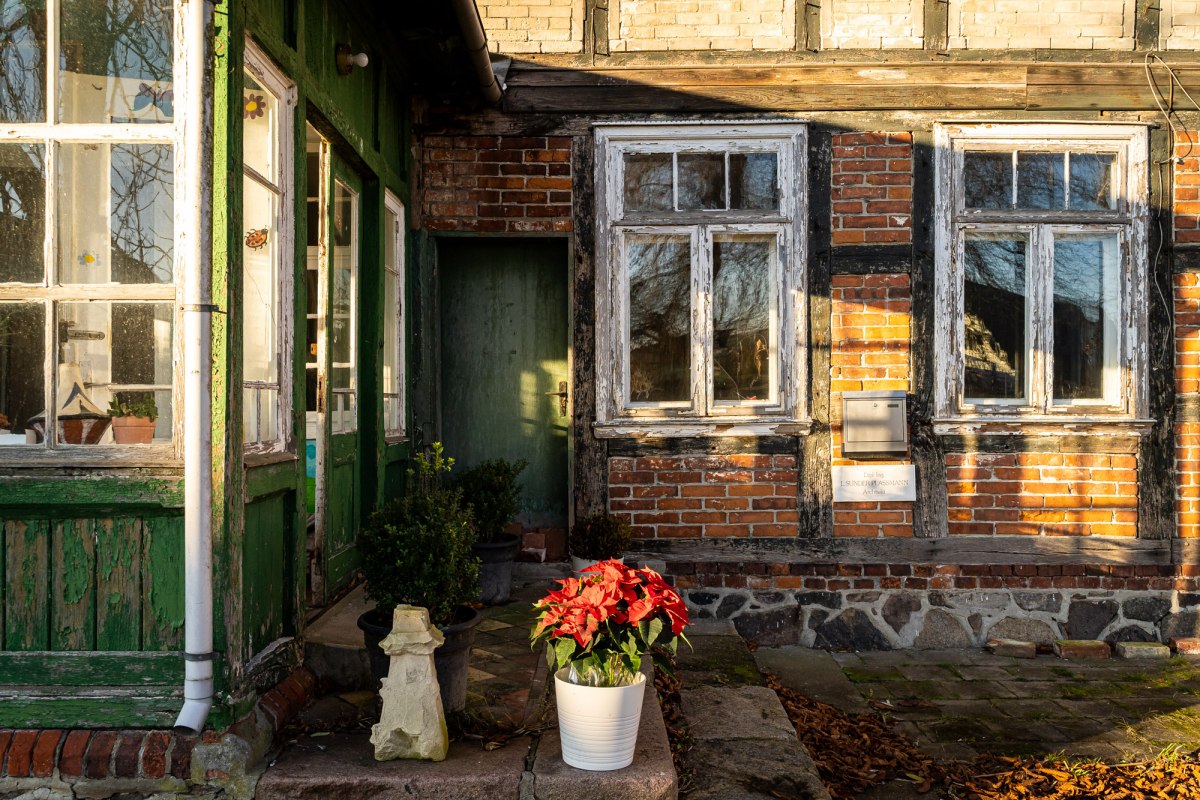 Voorzijde en ingang van het Boitin landhuis // © DOMUSimages Voorzijde en ingang van het Boitin landhuis // © DOMUSimages