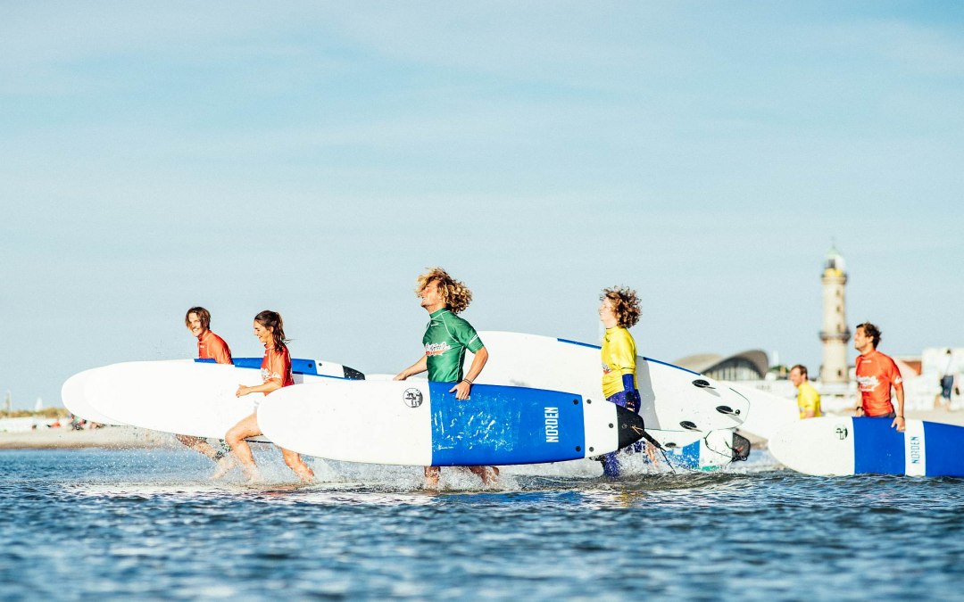 Surfen in groepen, © Felix Gänsicke