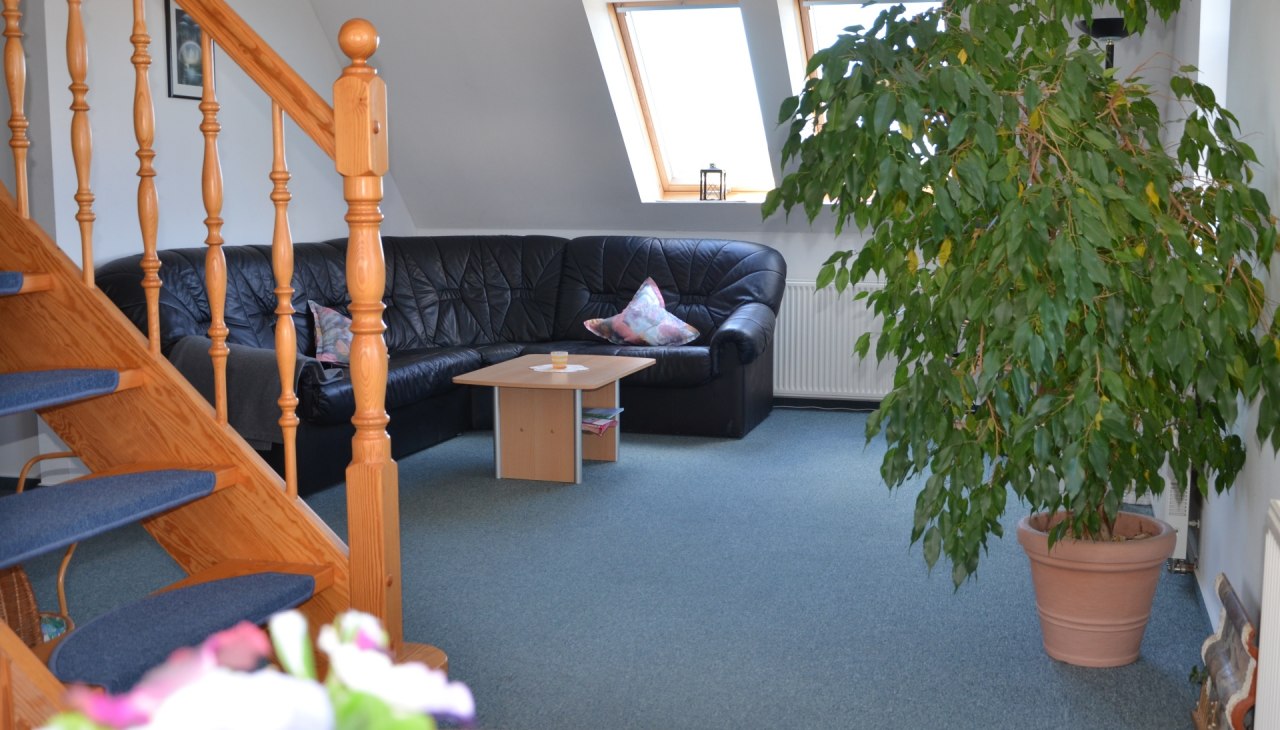 View into the living room of the small vacation apartment, © Fotodesign Köller