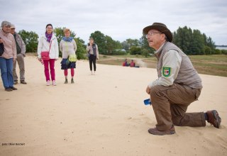 Führung über und durch die Altwarper "Wüste" // © Oliver Borchert Führung über und durch die Altwarper "Wüste" // © Oliver Borchert