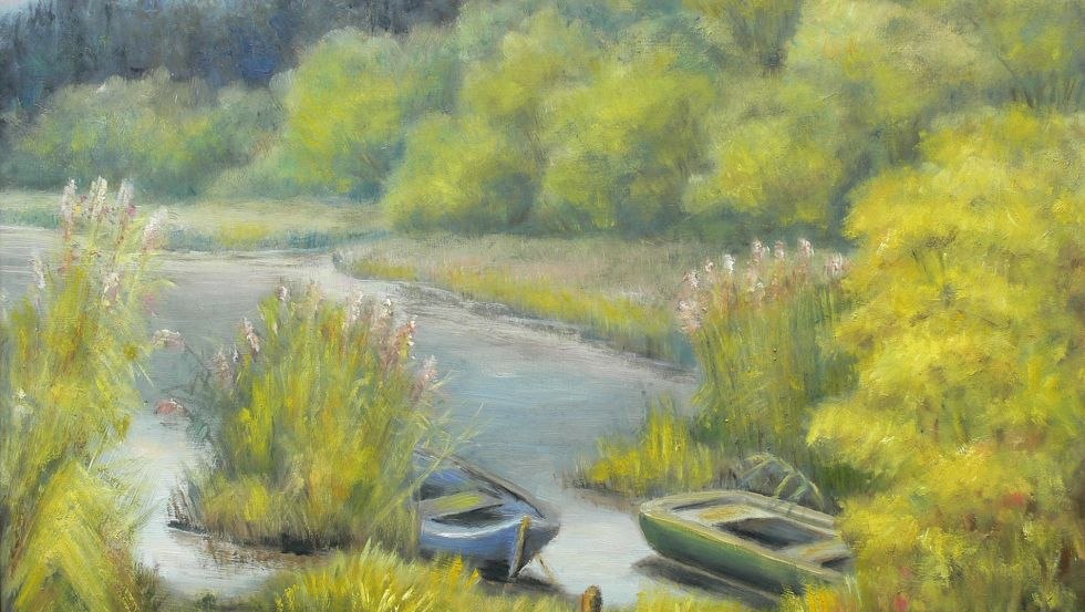Bij het meer van Lohmen, © Lilian Bremer