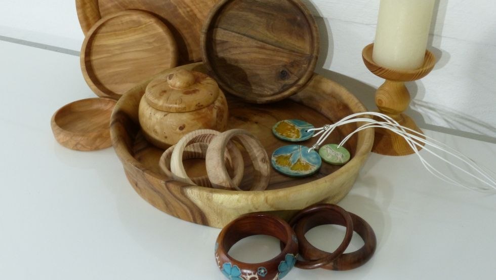 gedraaide kommen, dozen, enz., © Andrea Budde, Rugensee gedraaide kommen, dozen, enz., © Andrea Budde, Rugensee