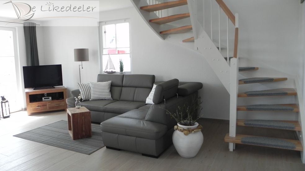 Woonkamer voorbeeld van een vakantiehuis // © LaWieka Vermietungsagentur Woonkamer voorbeeld van een vakantiehuis // © LaWieka Vermietungsagentur