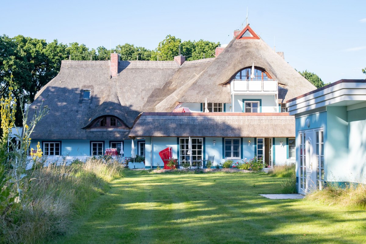 Romantik Hotel Fischerwiege w popołudniowym słońcu, &copy; Welfendesign