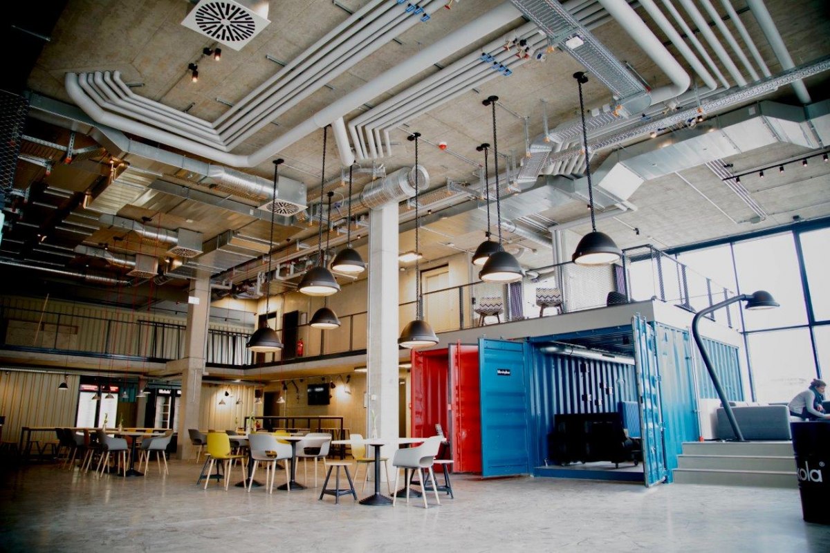 Lobby hostelu DOCK INN // © DOCK INN GmbH Lobby hostelu DOCK INN // © DOCK INN GmbH