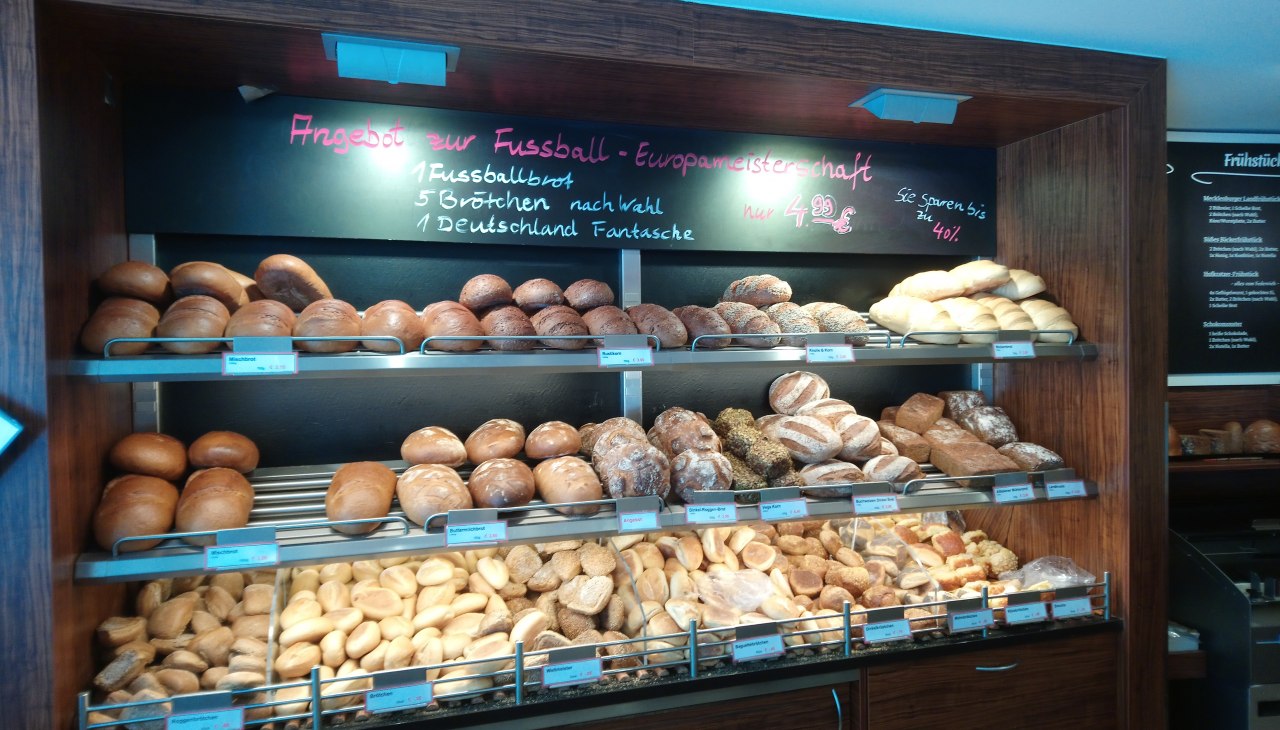 Verscheidenheid aan regionale bakkerijproducten, © Jana Koch
