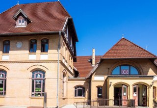 Das historische Eingangsgeb&auml;ude // &copy; Frank Burger