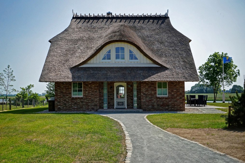 Rieten vakantiehuis, © P. Dombrowski