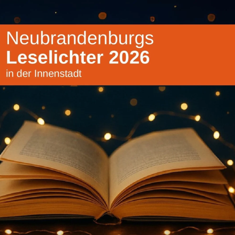 Flyer: Reading Lights // &copy; FV der Regionalbibliothek NB