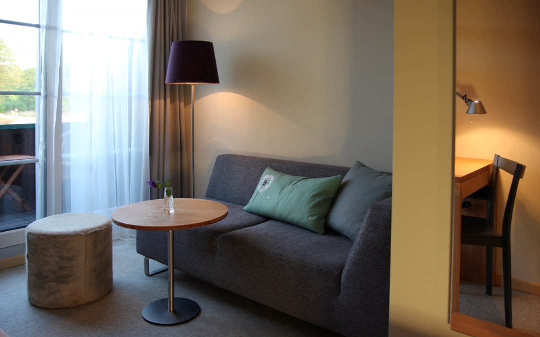 Uitzicht in de hotelkamer, © Altes Zollhaus