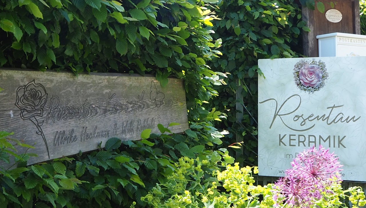 Witamy w Rosentaukeramik, &copy; Manuela Steimle