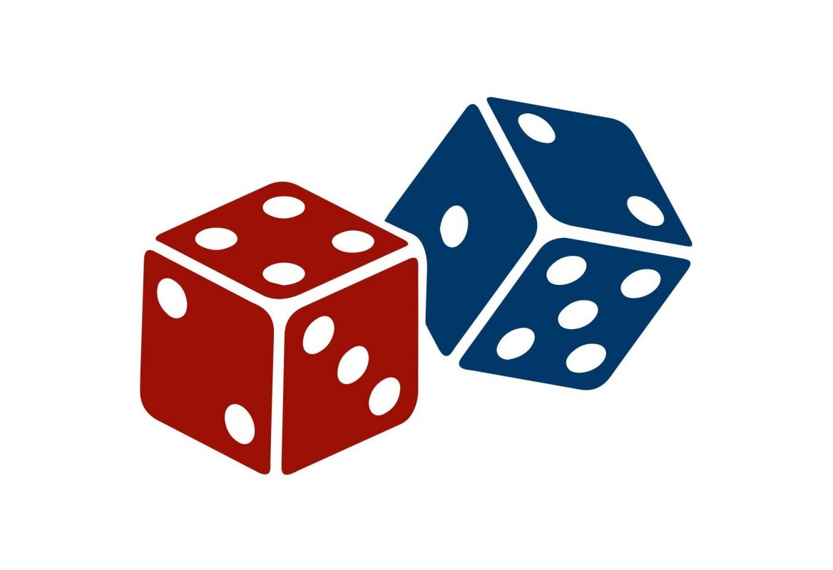 narysowana niebiesko-czerwona kostka // &copy; Stadtbibliothek Stralsund