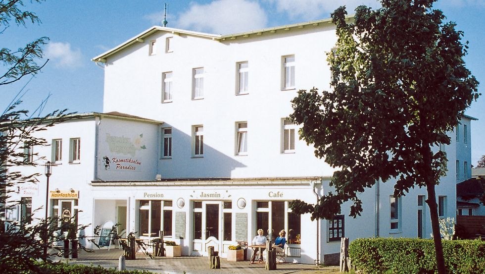 Widok pensjonatu z zewnątrz, © Pension Jasmin