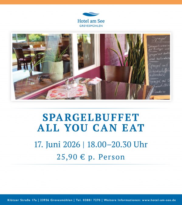 Fresh white and green asparagus on a plate, attractively served with hollandaise sauce, ham and potatoes., © spreepiraten®