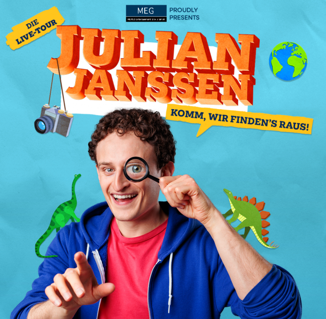 Don't miss the chance to be there when JULIAN JANSSEN goes on tour from November 29, 2025!, © MEG