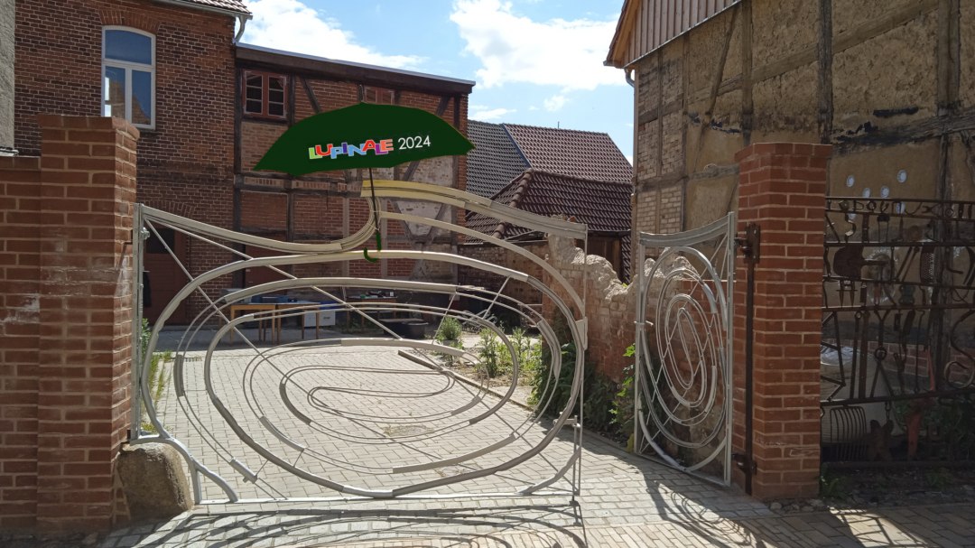 Wejście na dziedziniec ZZK, © Nadja Schmalenberg