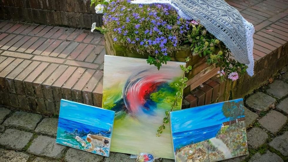 Painting, &copy; Irina Frank