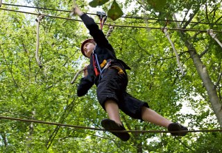 Park wspinaczkowy w Plau am See, © Kletterpark Plau am See