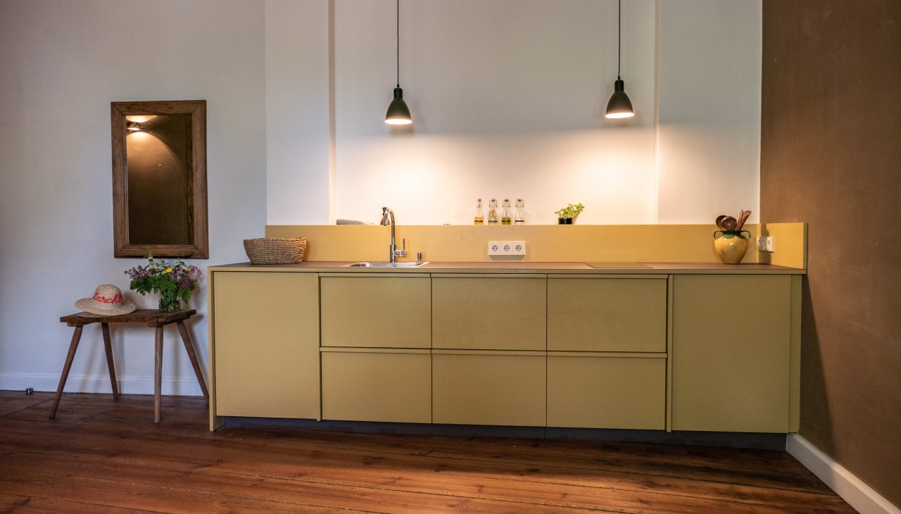 All apartments have a kitchen, &copy; Kr&uuml;ger