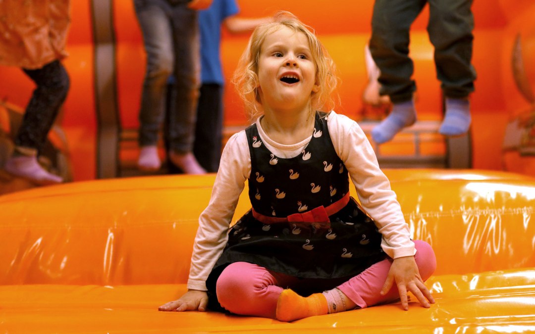 Bouncy castles in the play world, © Spielewelt Mirow