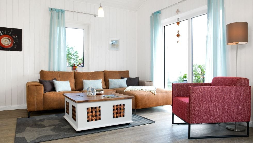 Woonkamer van het huis Midsommer, © Poeler Appartement Service GmbH