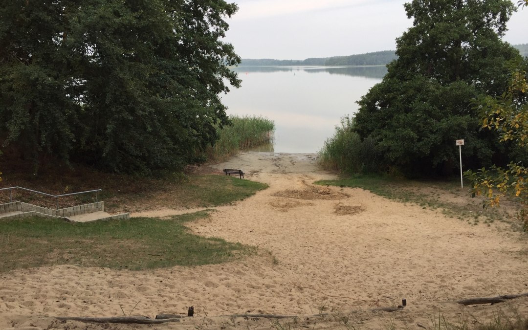 Canow bathing area with fine sandy beach, © Mecklenburgische Kleinseenplatte Touristik GmbH