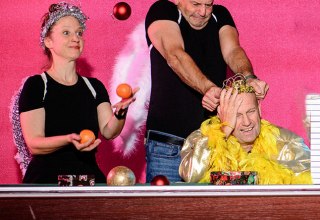 Theatersport viert Kerstmis, © Peter van Heesen Theatersport viert Kerstmis, © Peter van Heesen