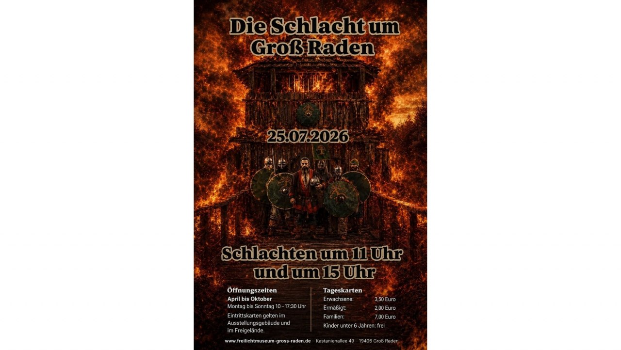 Wikingowie są gotowi do obrony zamku w Groß Raden // © Archäologisches Freilichtmuseum Groß Raden Wikingowie są gotowi do obrony zamku w Groß Raden // © Archäologisches Freilichtmuseum Groß Raden