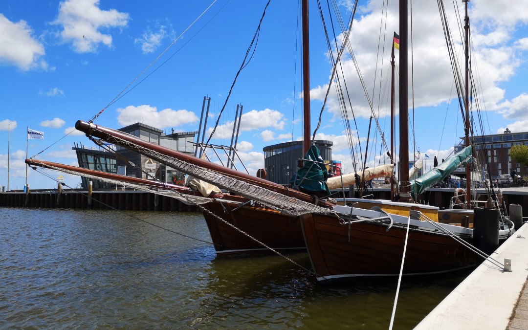 Zicht op de stuurhut in de stadshaven van Barth, © Stadt Barth, Paszehr