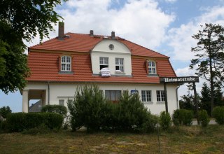 Im Bahnhofsgeb&auml;ude befindet sich die Heimatstube. // &copy; Sabrina Wittkopf-Schade