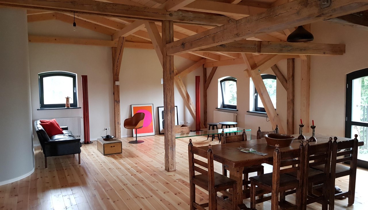 Appartement in het landhuis Penzlin, © Gutshaus Penzlin / Jutta Janssen