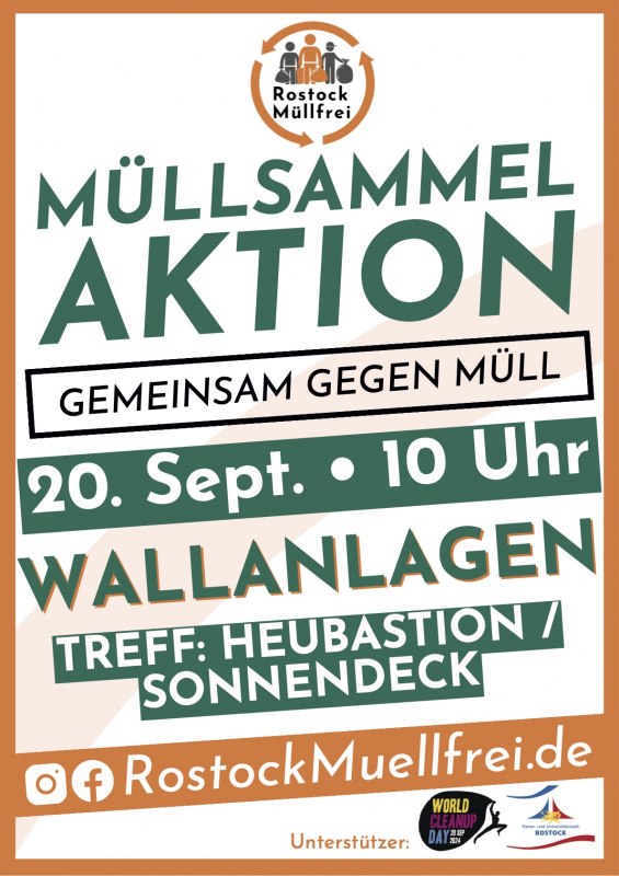 Poster // &copy; Rostock M&uuml;llfrei e.V.