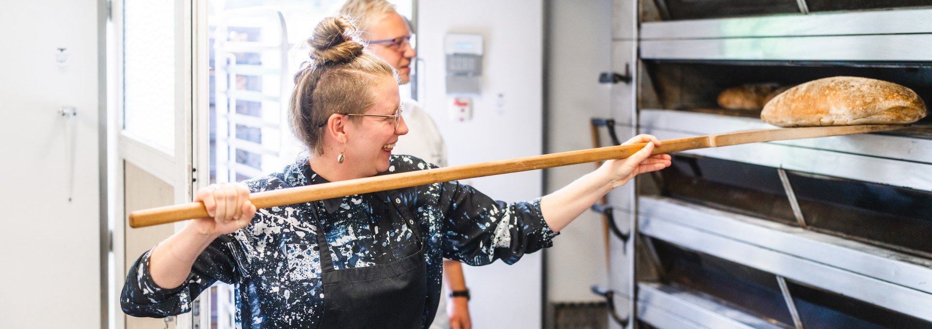 Piekarnia Casa Familia znajduje się tuż obok hotelu w czterech dawnych kontenerach zamorskich - autorka Marie mogła zajrzeć do środka., © TMV/Gross