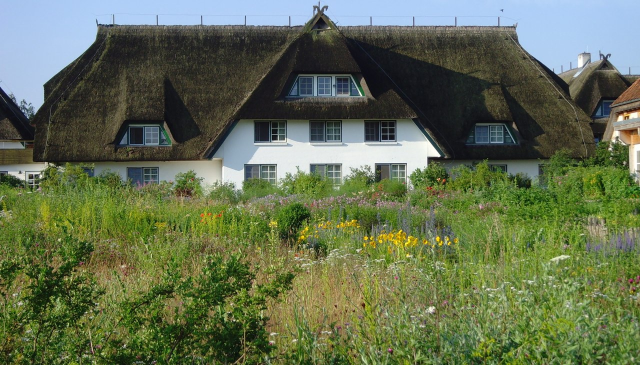 Hotel Haferland od strony ogrodu, © Martina Evers Hotel Haferland od strony ogrodu, © Martina Evers