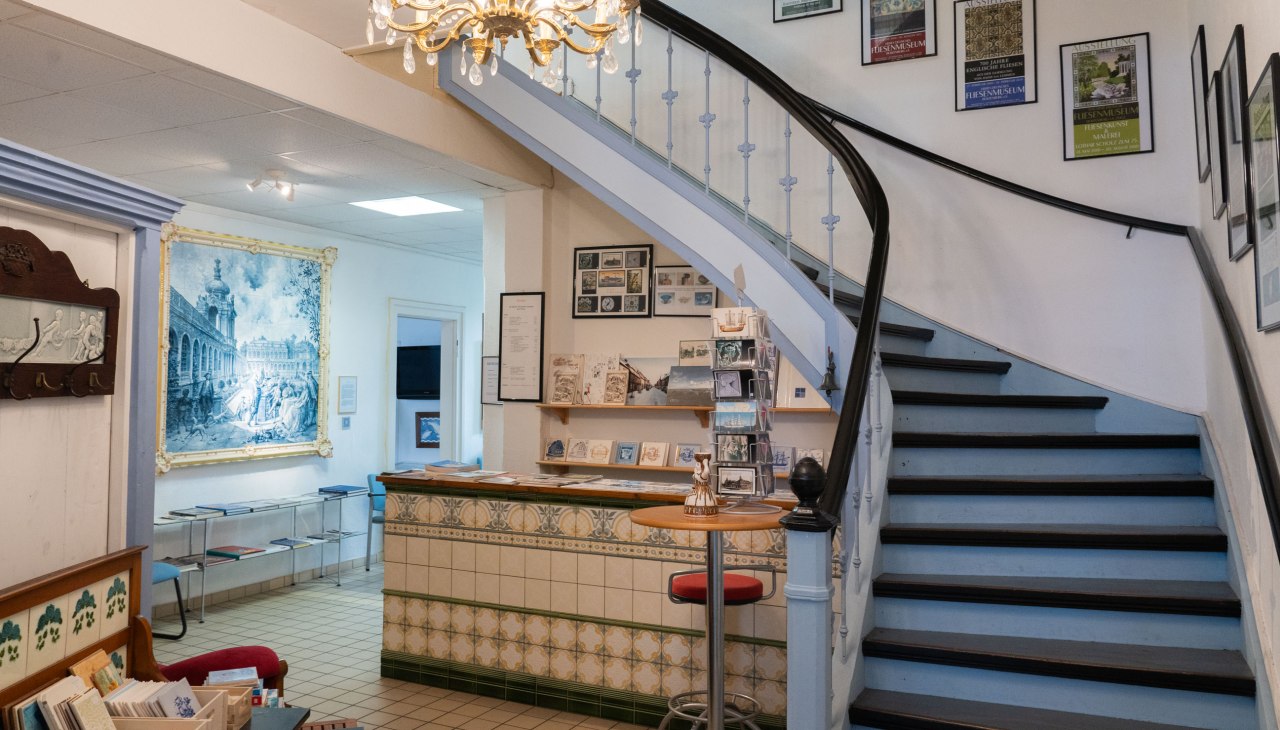 Kabinetstentoonstellingen bieden uitstapjes naar de diversiteit van de geschiedenis van de tegelkunst tot nu., &copy; Stadtinformation Boizenburg Elbe