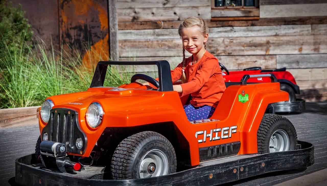 Mini kartbaan, © Karls Erlebnis-Dorf Mini kartbaan, © Karls Erlebnis-Dorf